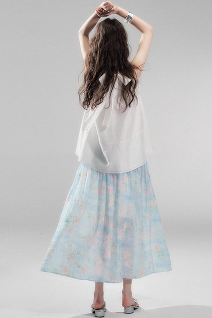 Dandelion Draped Vest Top