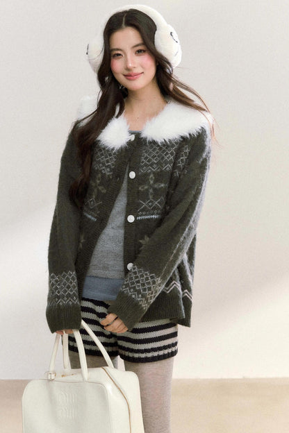 Detachable Knitted Sweater Jacket
