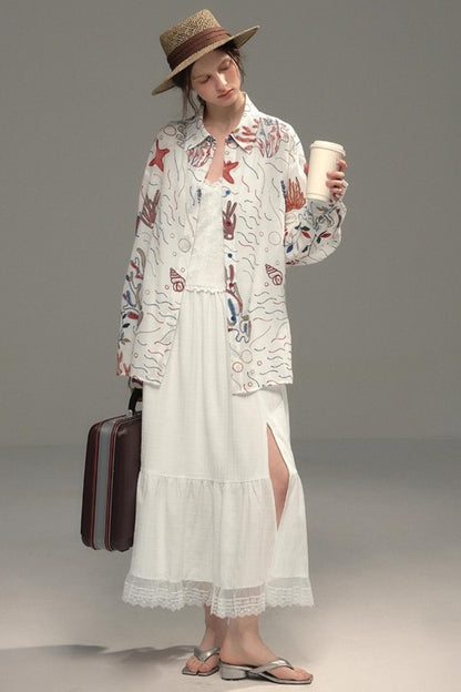 Fairy Sparkling Lace Slip Dress