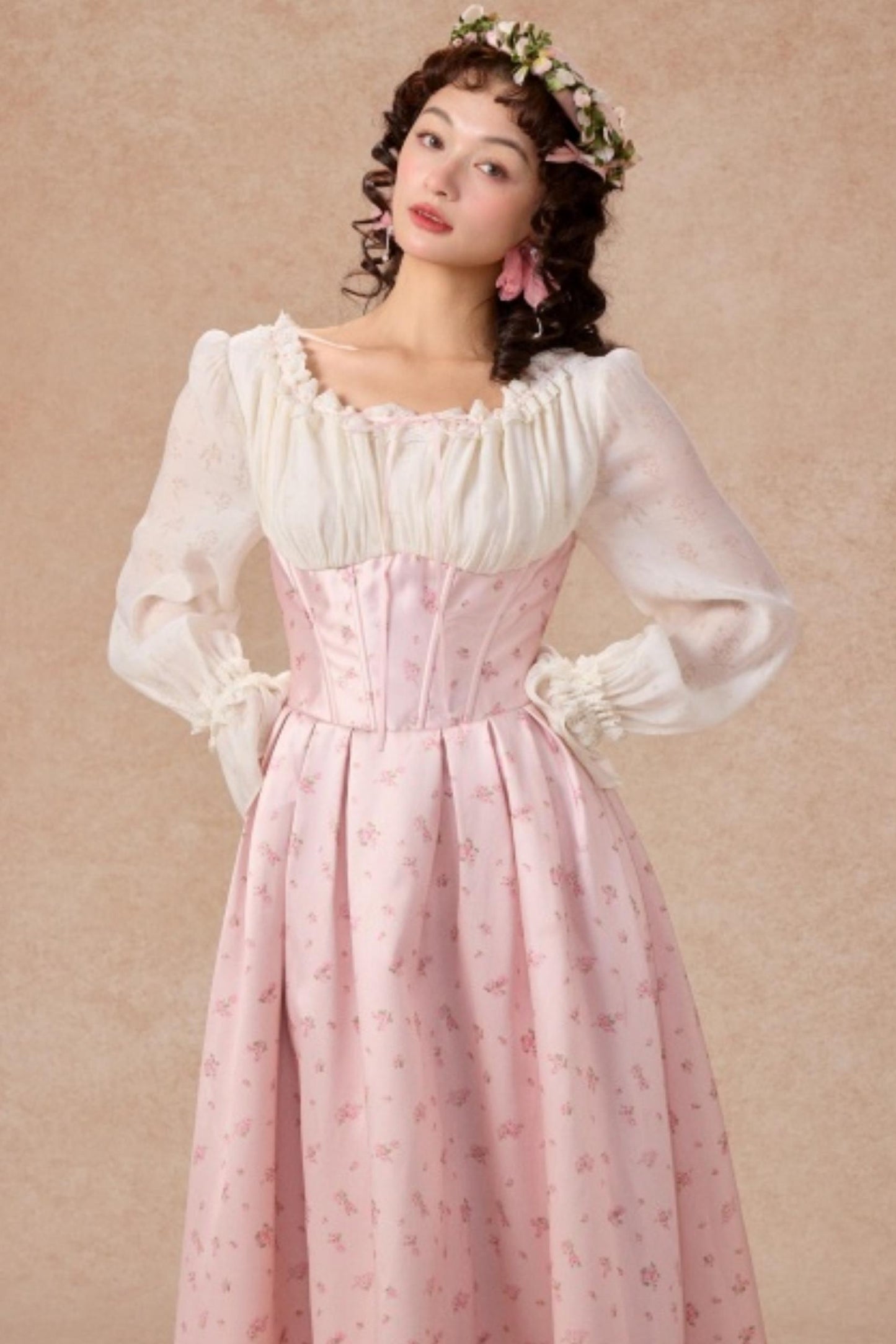 Lace Rose Symphony Dress