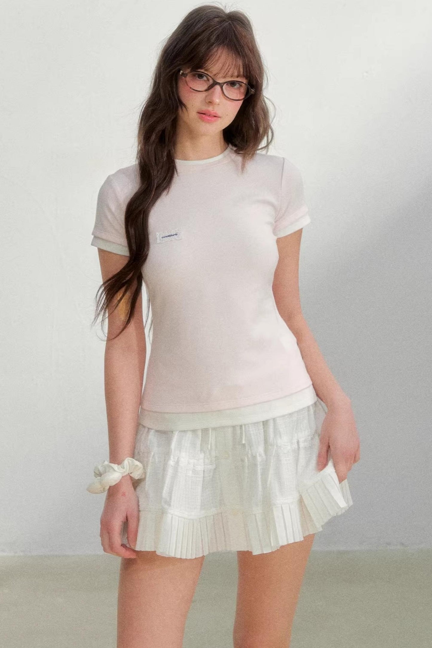 Contrasting Cotton Summer Top