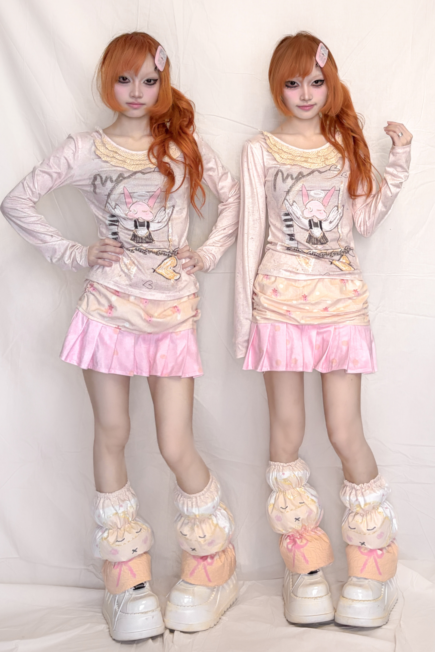 Sleeping Biubiu Cartoon Leg Warmers