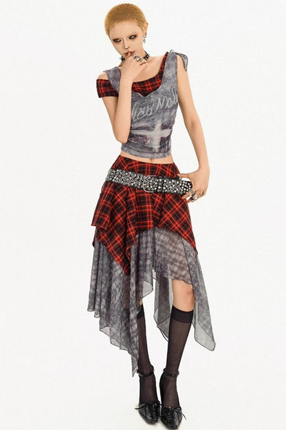 Original American Retro Layered Skirt