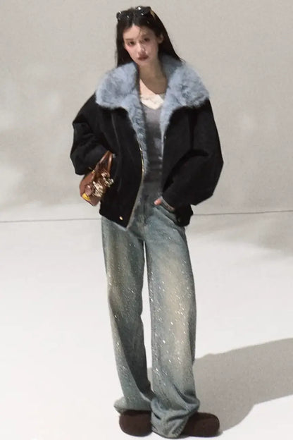 V-Neck Slim Casual Knit Sweater