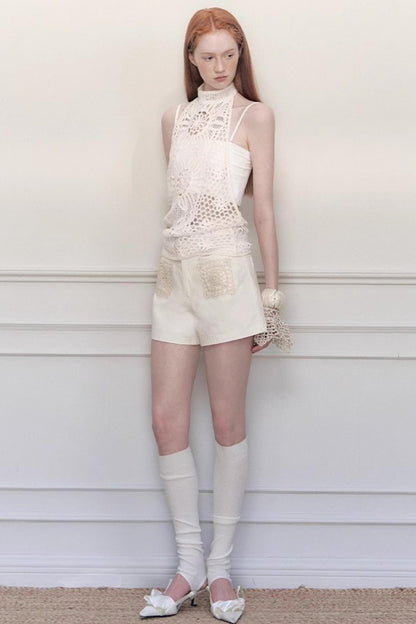 Thorn Flower Knit Tank