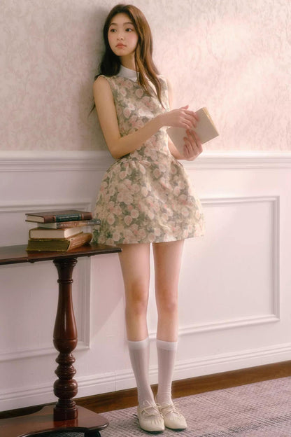 Rose Sleeveless Dress