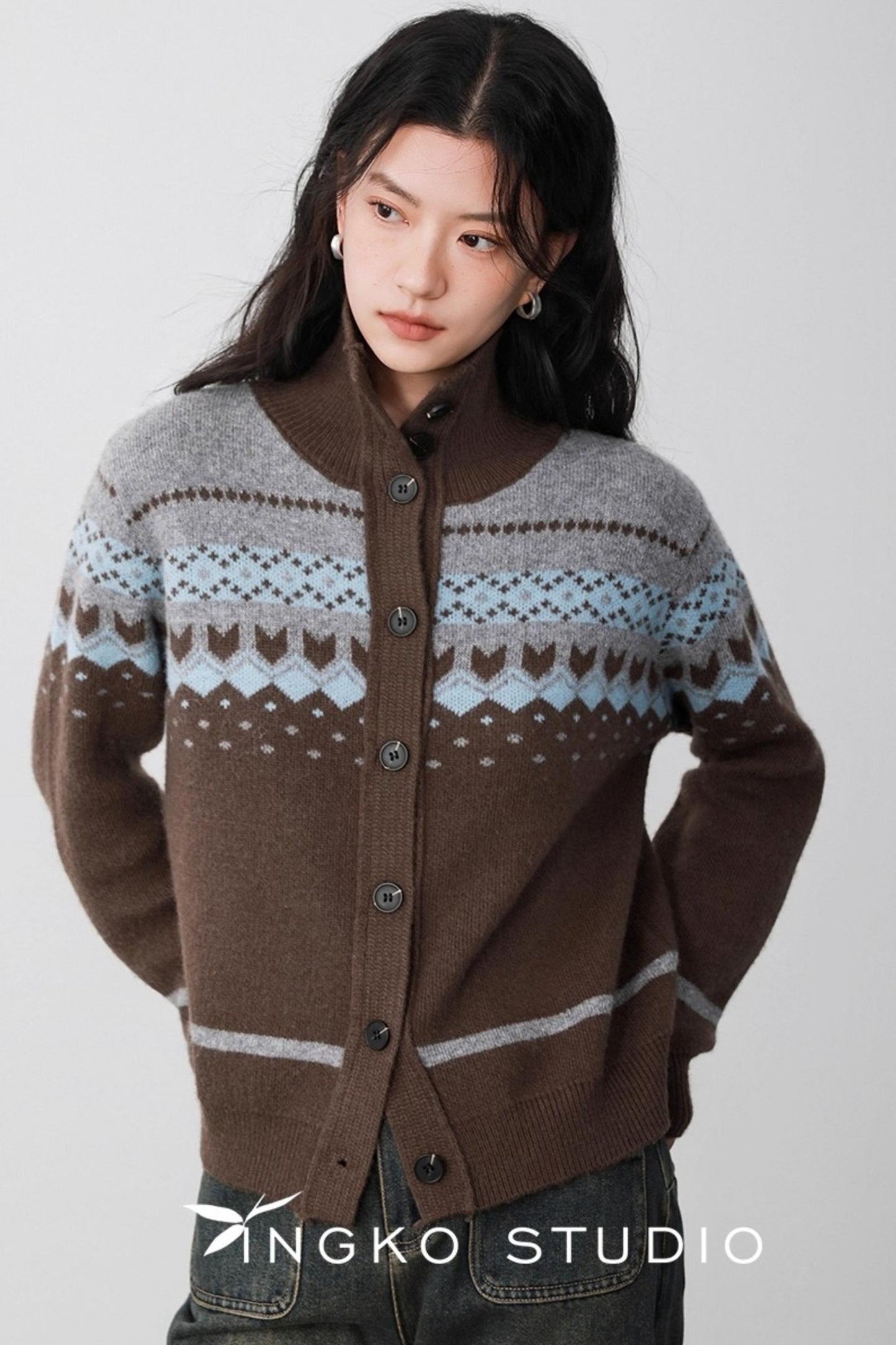 Sea Salt Fair Isle Cardigan