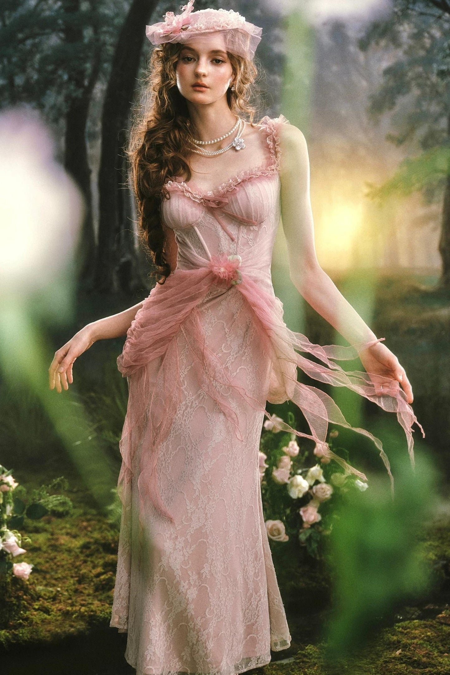 Pink Fairy Dress Staycation Dress Set-Up