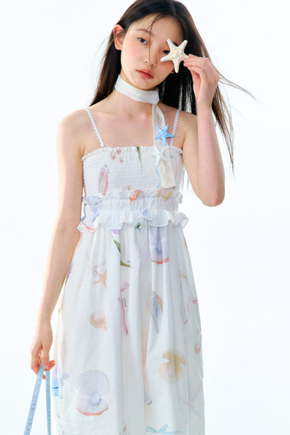 Chic Sea Bustier Skirt