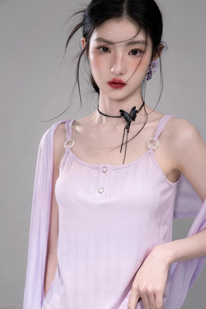 Cool Lily Two-Piece Top Set