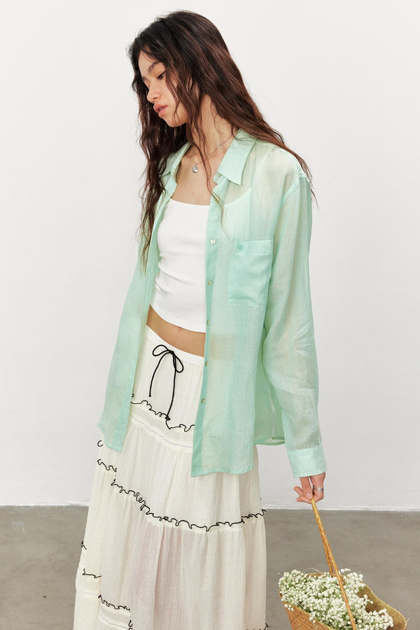 Relaxed Summer Ramie Shirt