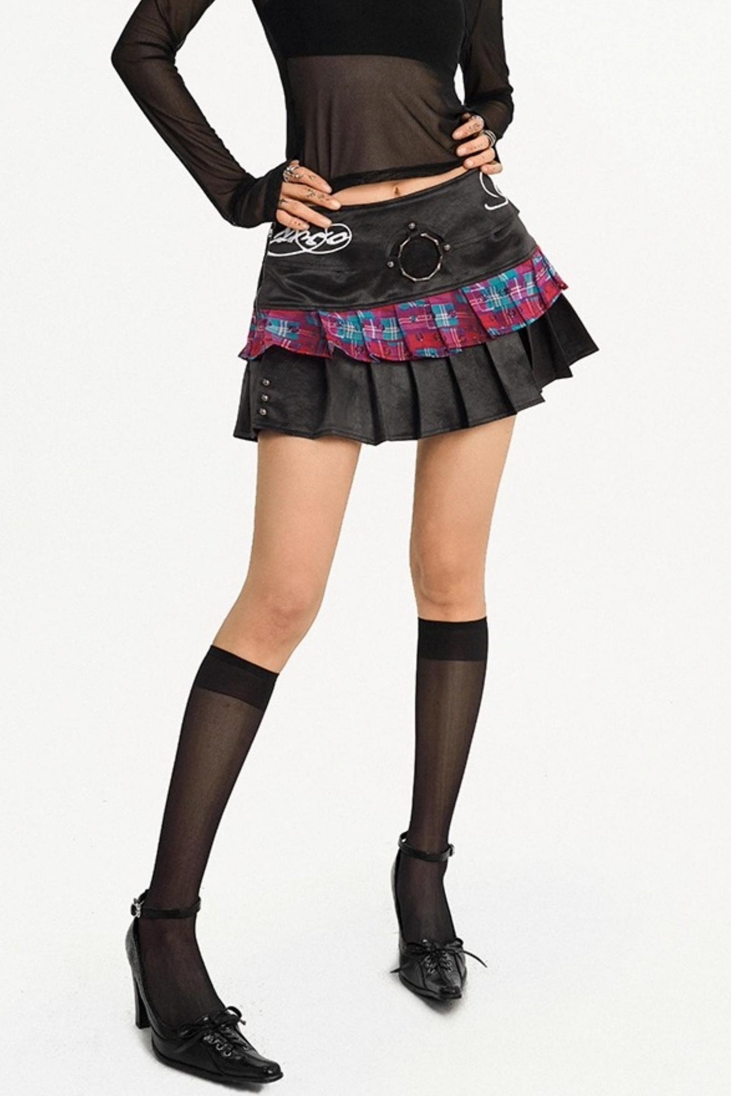 Summer Pleated Skirt