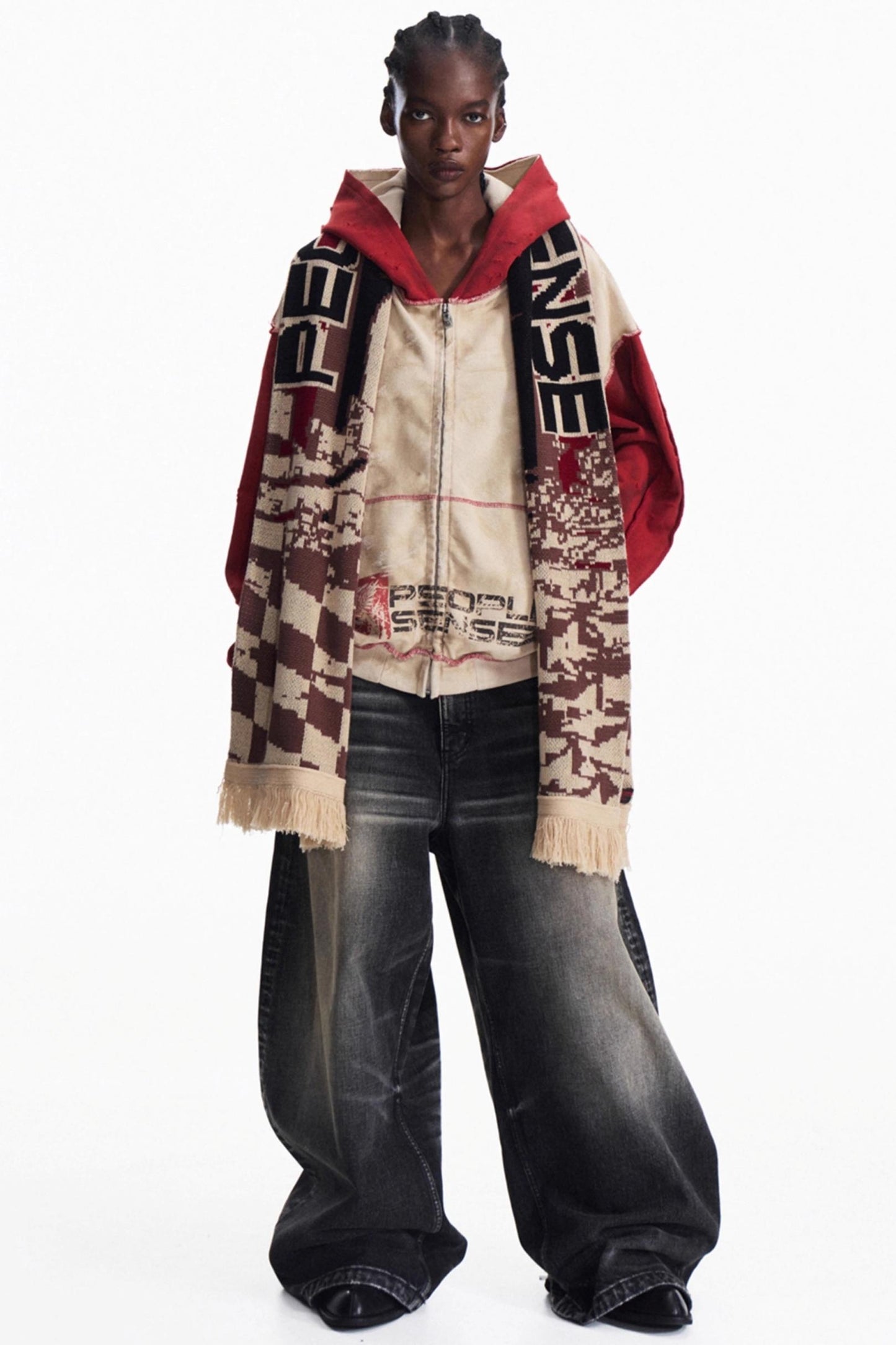 Racing Jacquard Vintage Snood