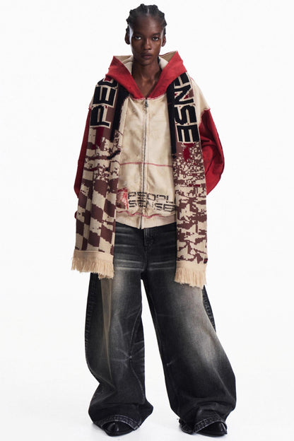 Racing Jacquard Vintage Snood