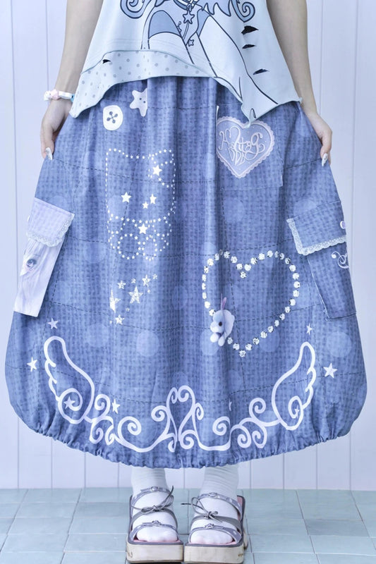 Millennium Dream Polka Dot Skirt