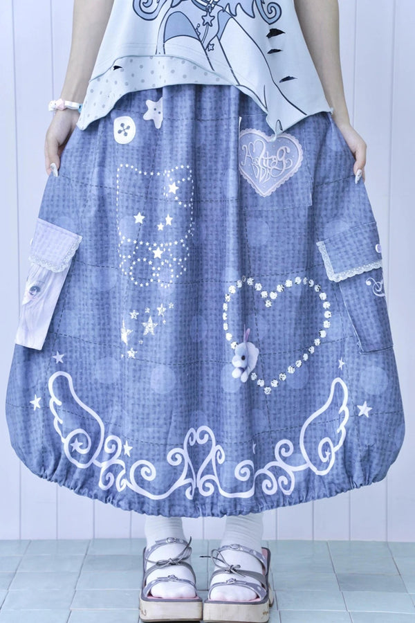 Millennium Dream Polka Dot Skirt