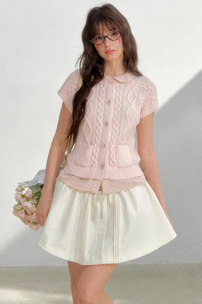 Knitted Korean Two-Piece Sweater