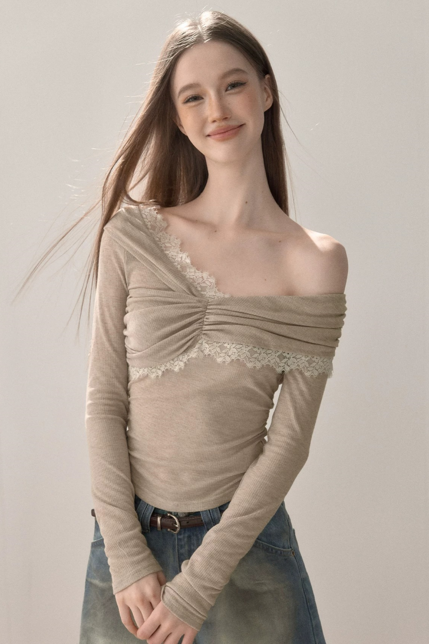 Sexy Off-Shoulder Lace Top