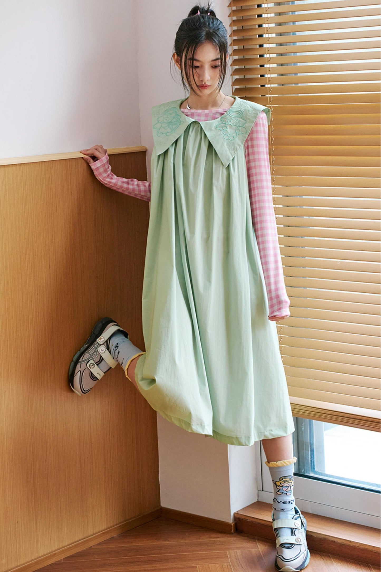 Fairytale Peach Summer Dress