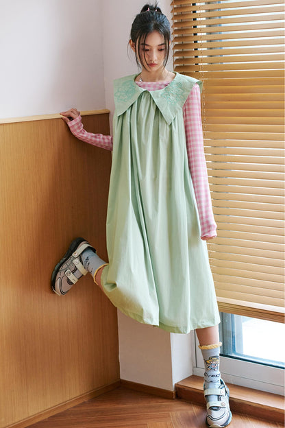 Fairytale Peach Summer Dress