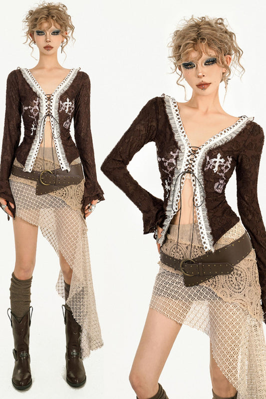 Vintage Lace Spice Girls Tee