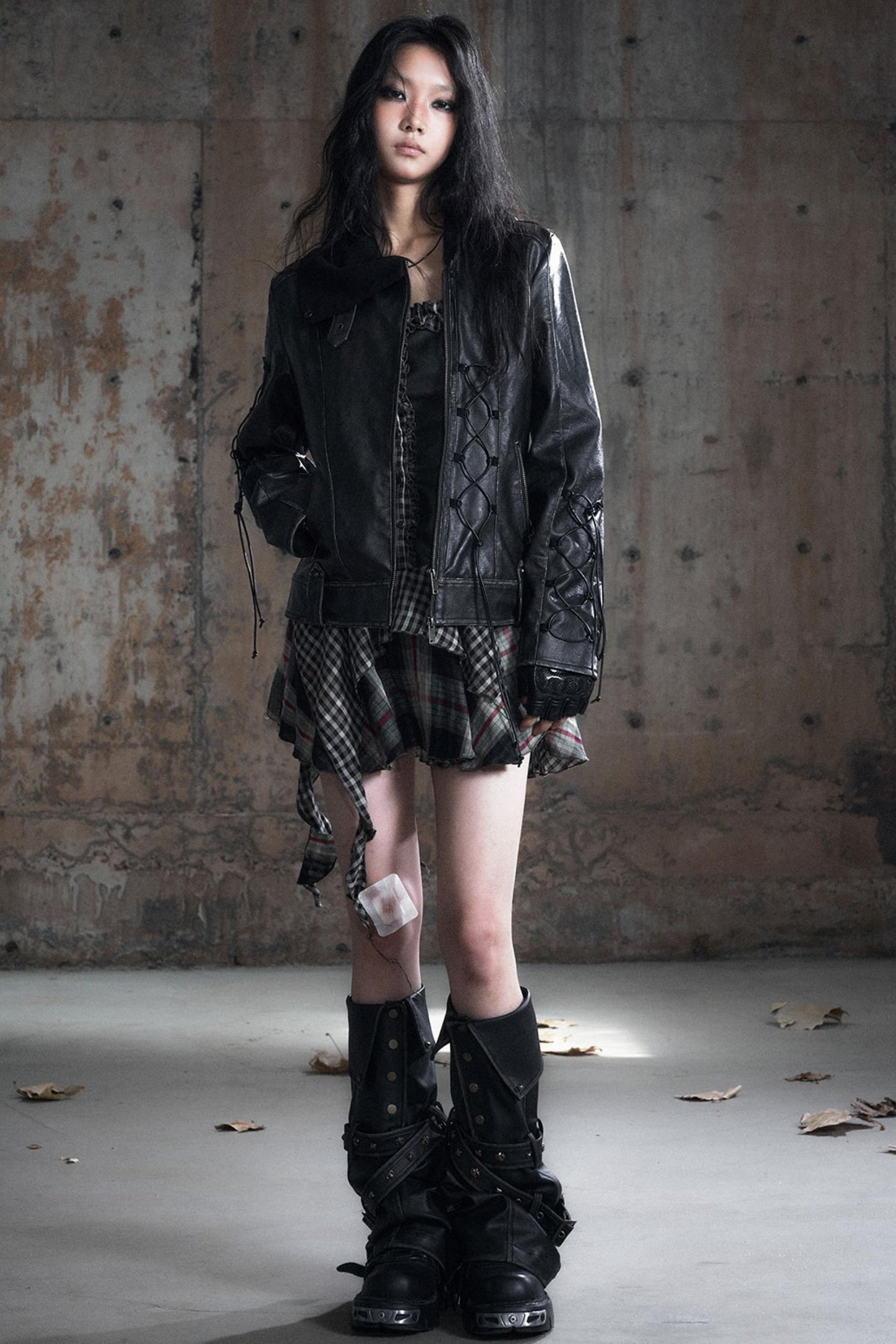 Polished Leather Boot Cover