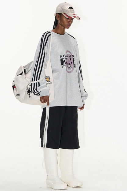 Flower Gray Clash Sweatshirt