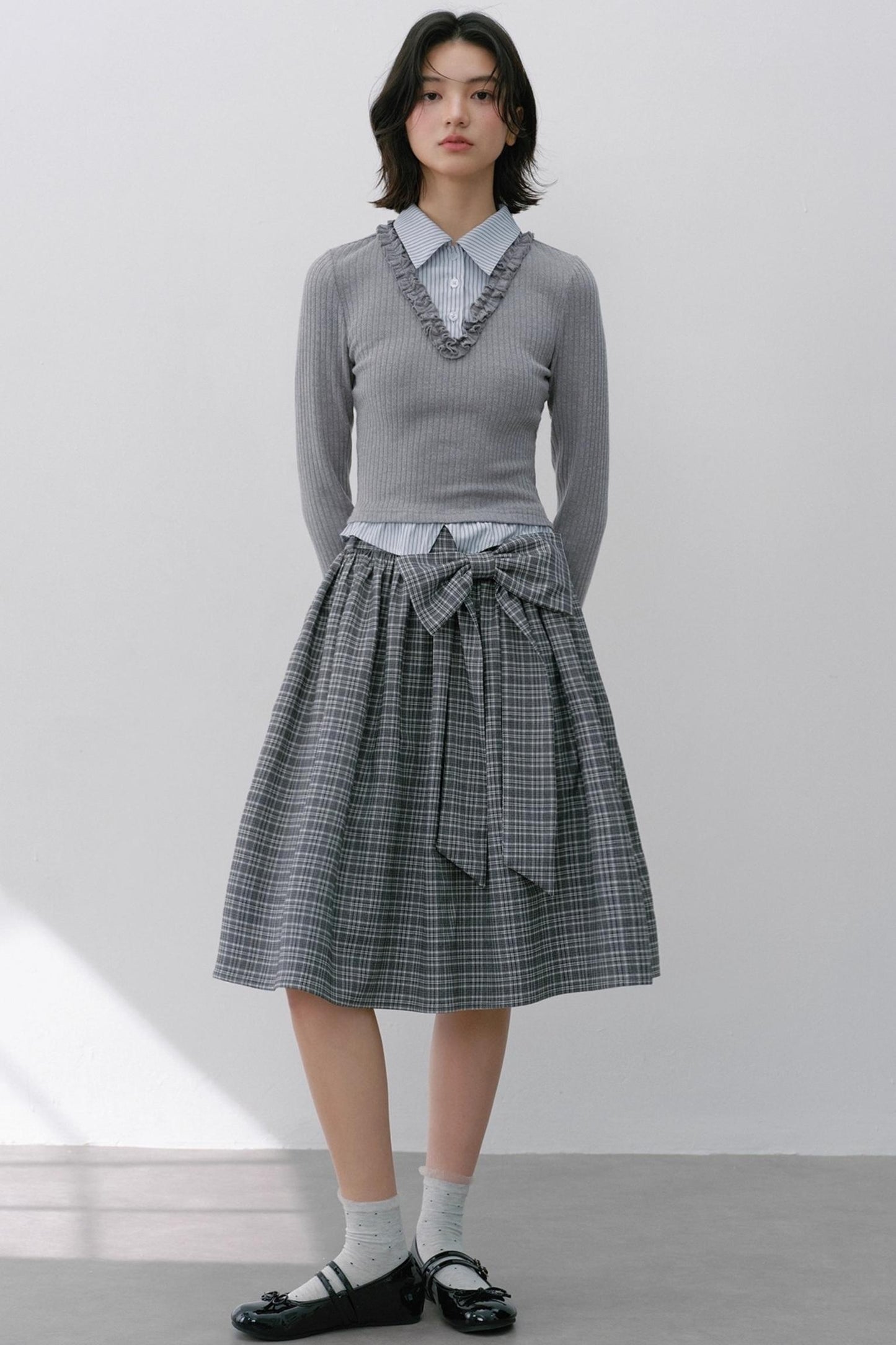 Patchwork Striped Top