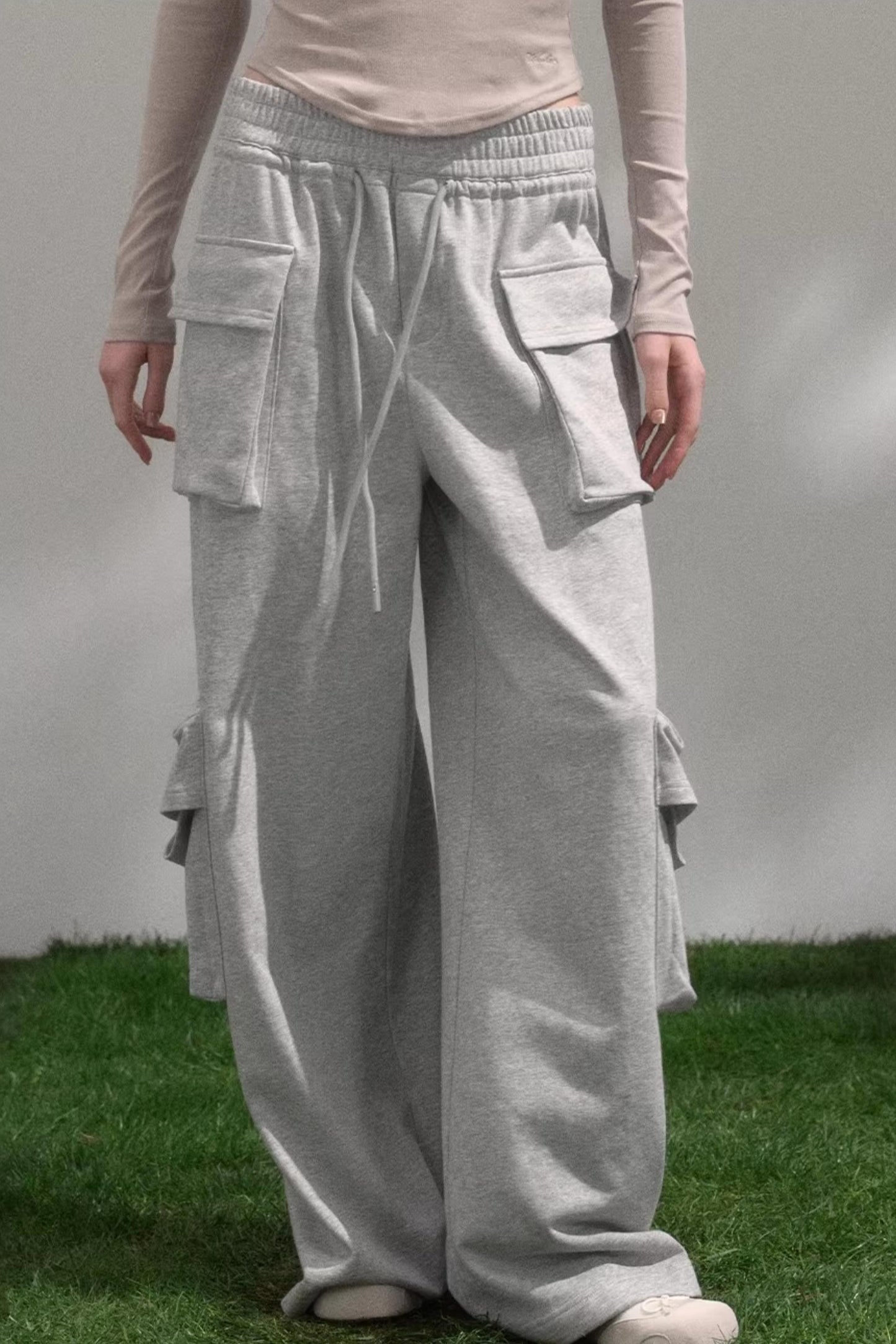 Multiple Pockets Sweatpants