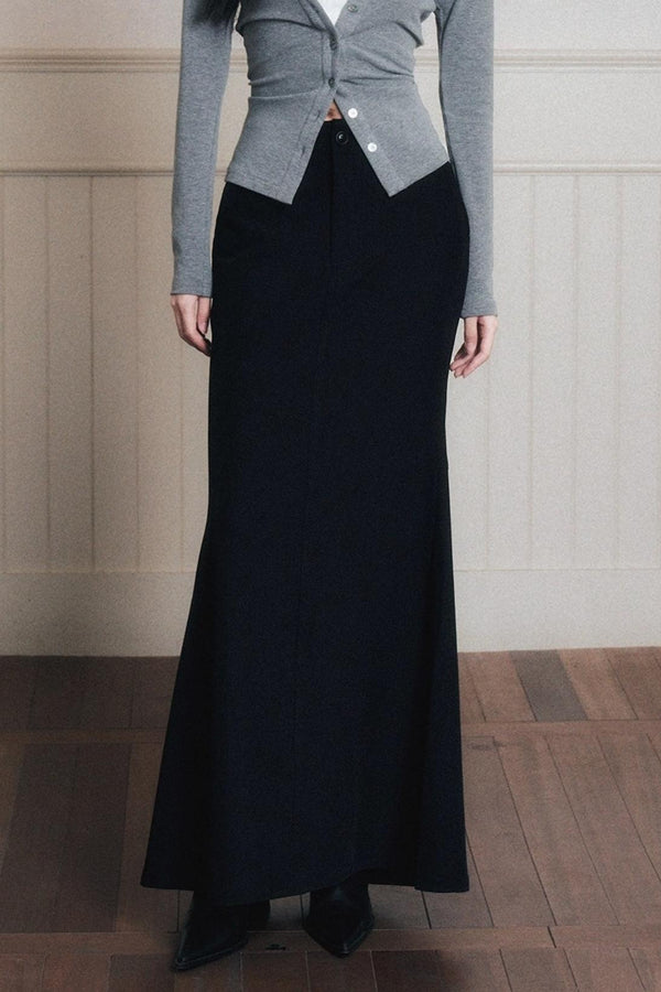Mermaid High-Waisted A-Line Skirt