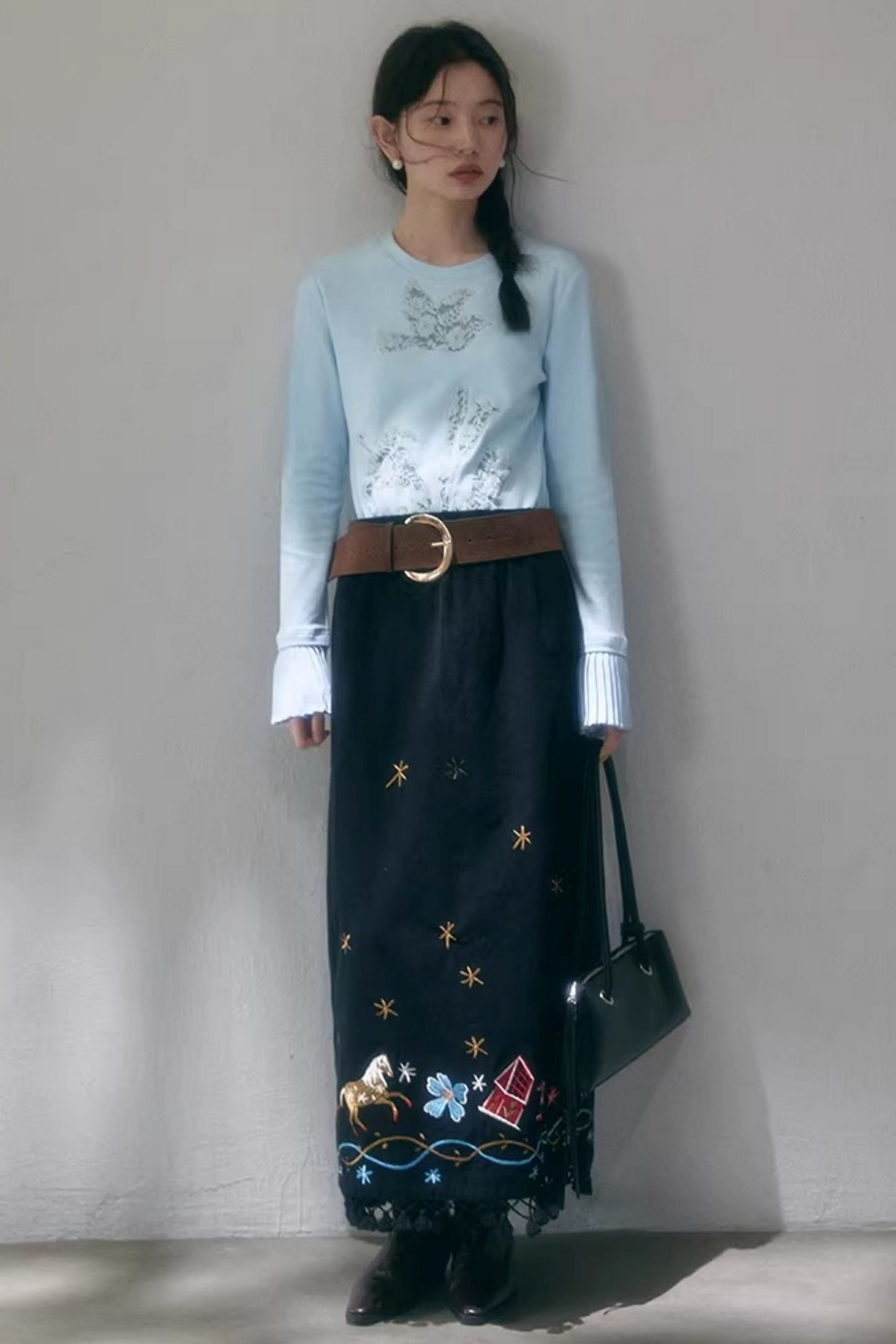 Flower Lily Lace Top