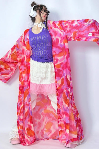 Summer Thin Printed Long-Sleeved Jacket