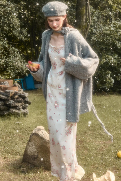 Comfortable Baby Powder Top & Skirt Set-Up