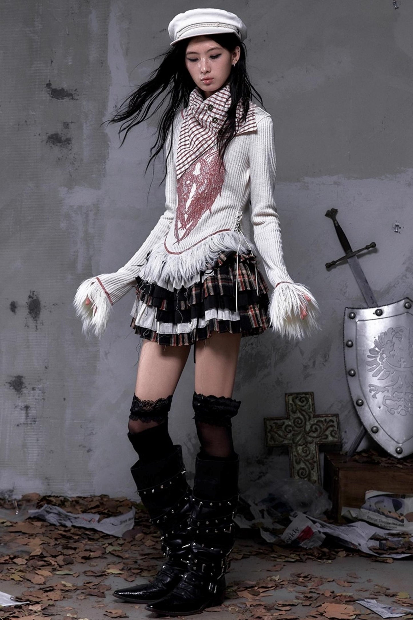 Vintage Christmas Turtleneck Sweater