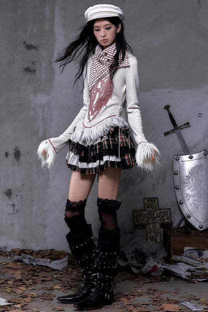 Vintage Christmas Turtleneck Sweater