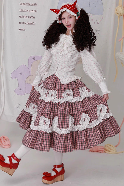 Showa Retro Lolita Skirt