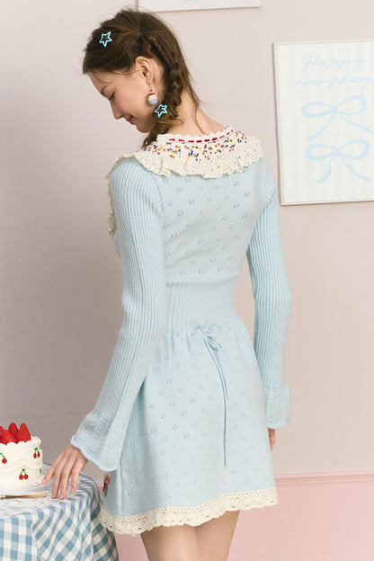 Berry Cake Heavy Work Knit Dress