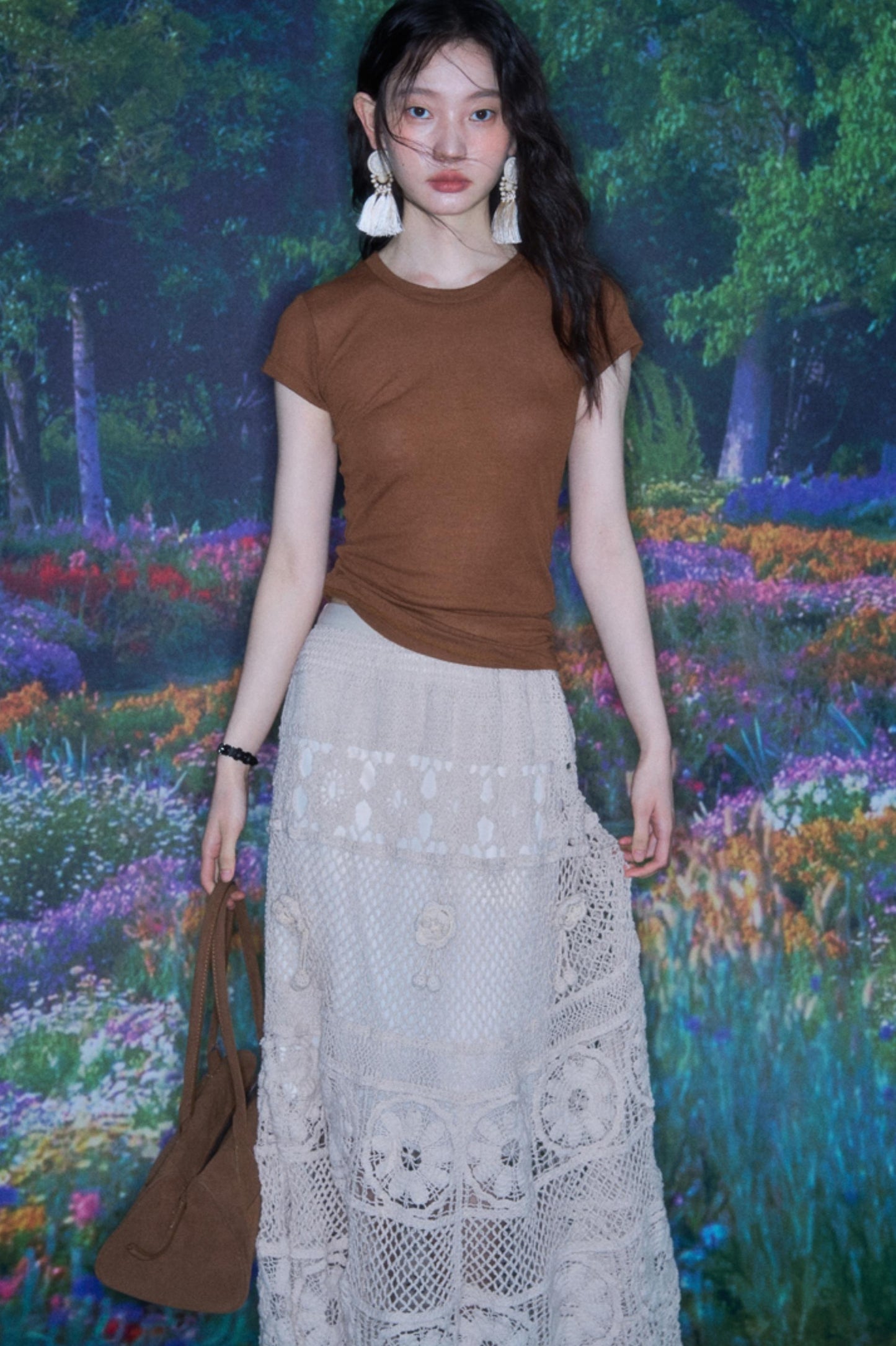 Wilderness Flower Maxi Skirt