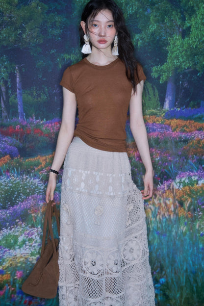 Wilderness Flower Maxi Skirt