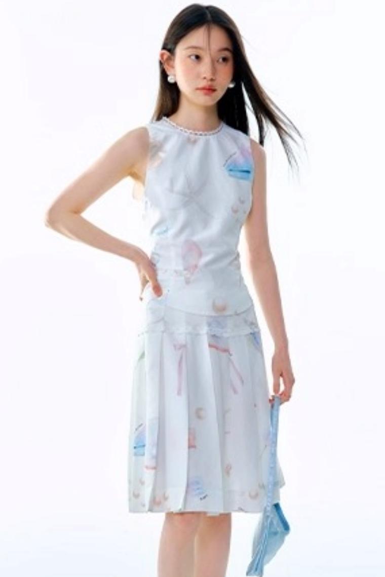 Starfish Pleated Skirt Set-Up