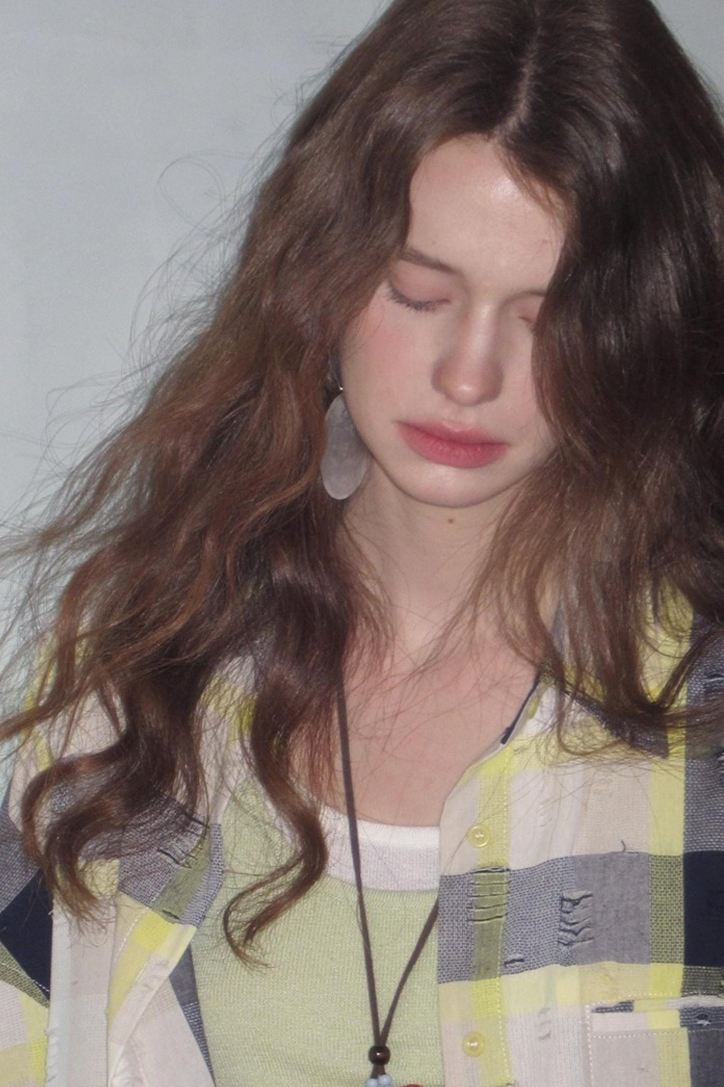 Neoclassical Ripped Check Shirt