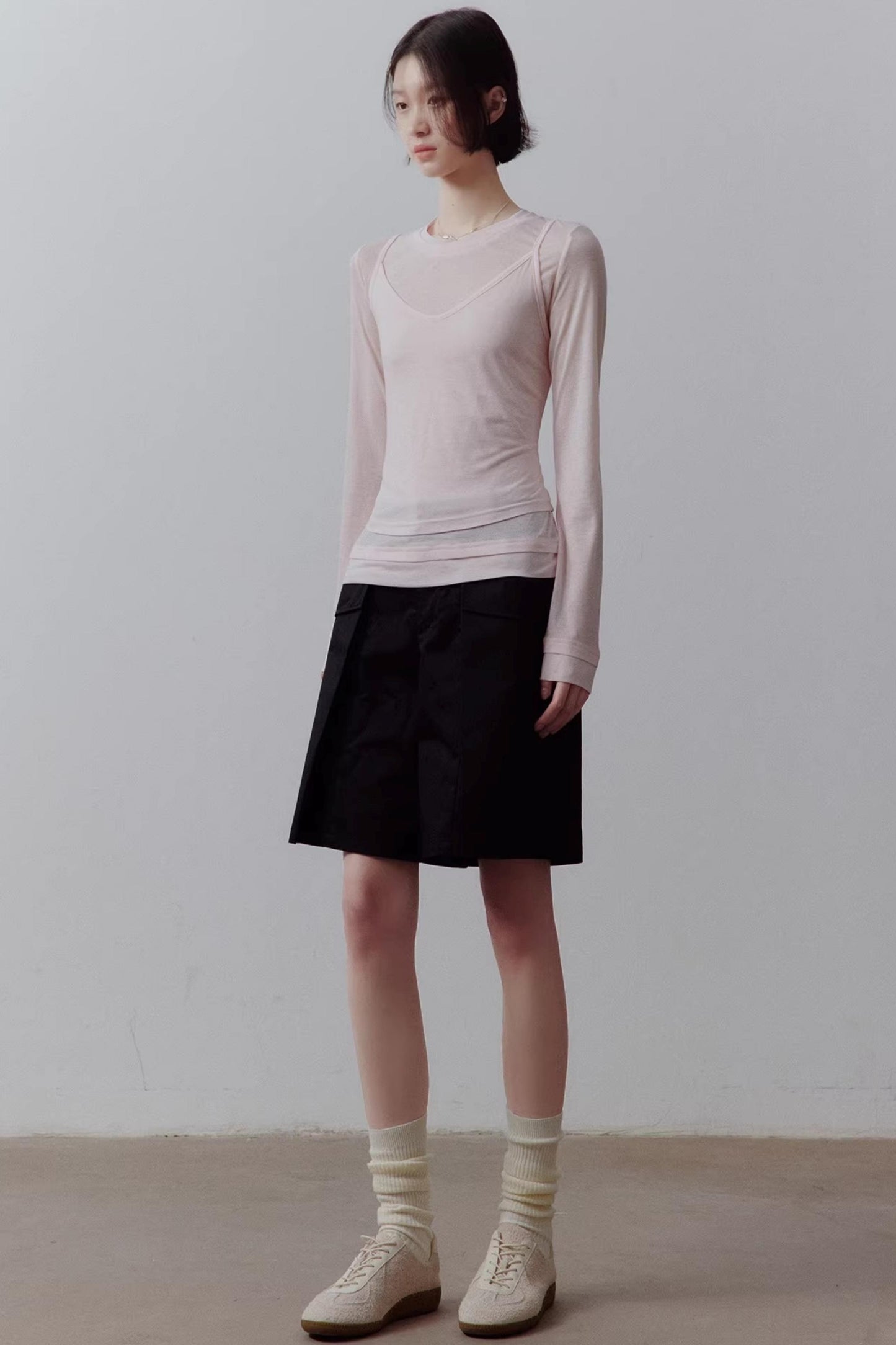 Pure Cotton Knit Top