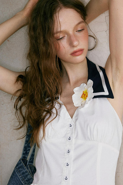 Slim V-Neck A-Line Dress