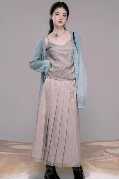 Wavy Diamond Cardigan