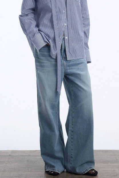 Blue Loose Jeans