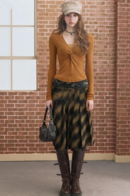 Winter V-Neck T-Shirt