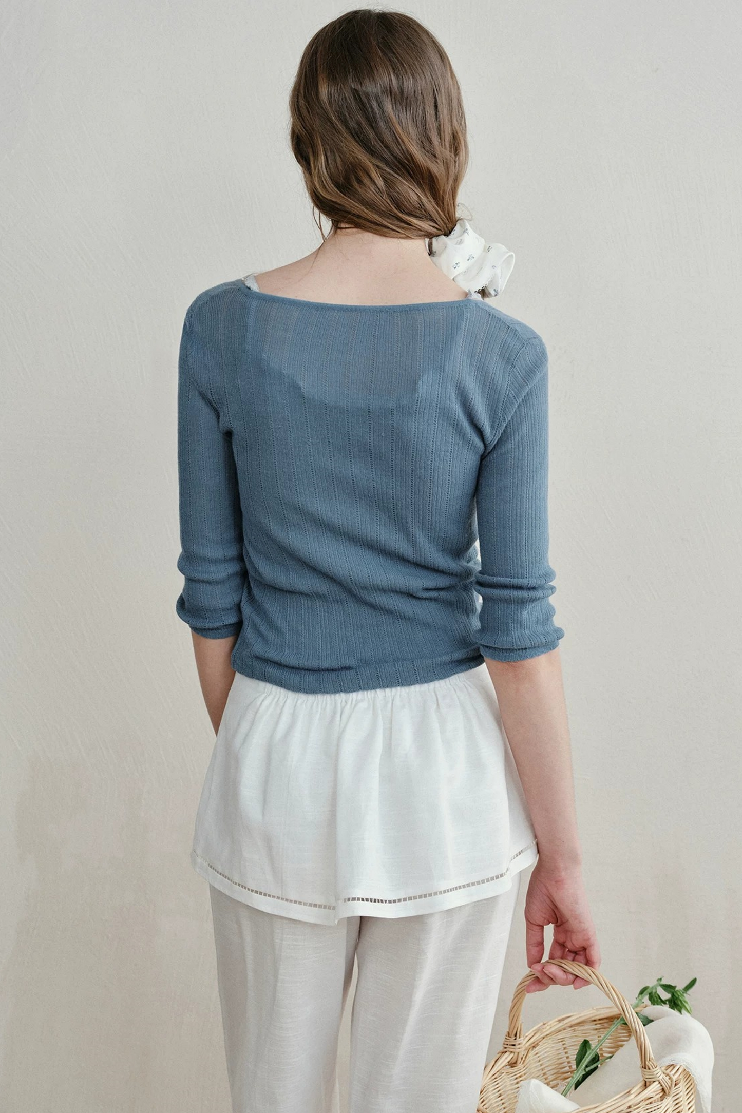 Lyocell Linen Skirt Pants
