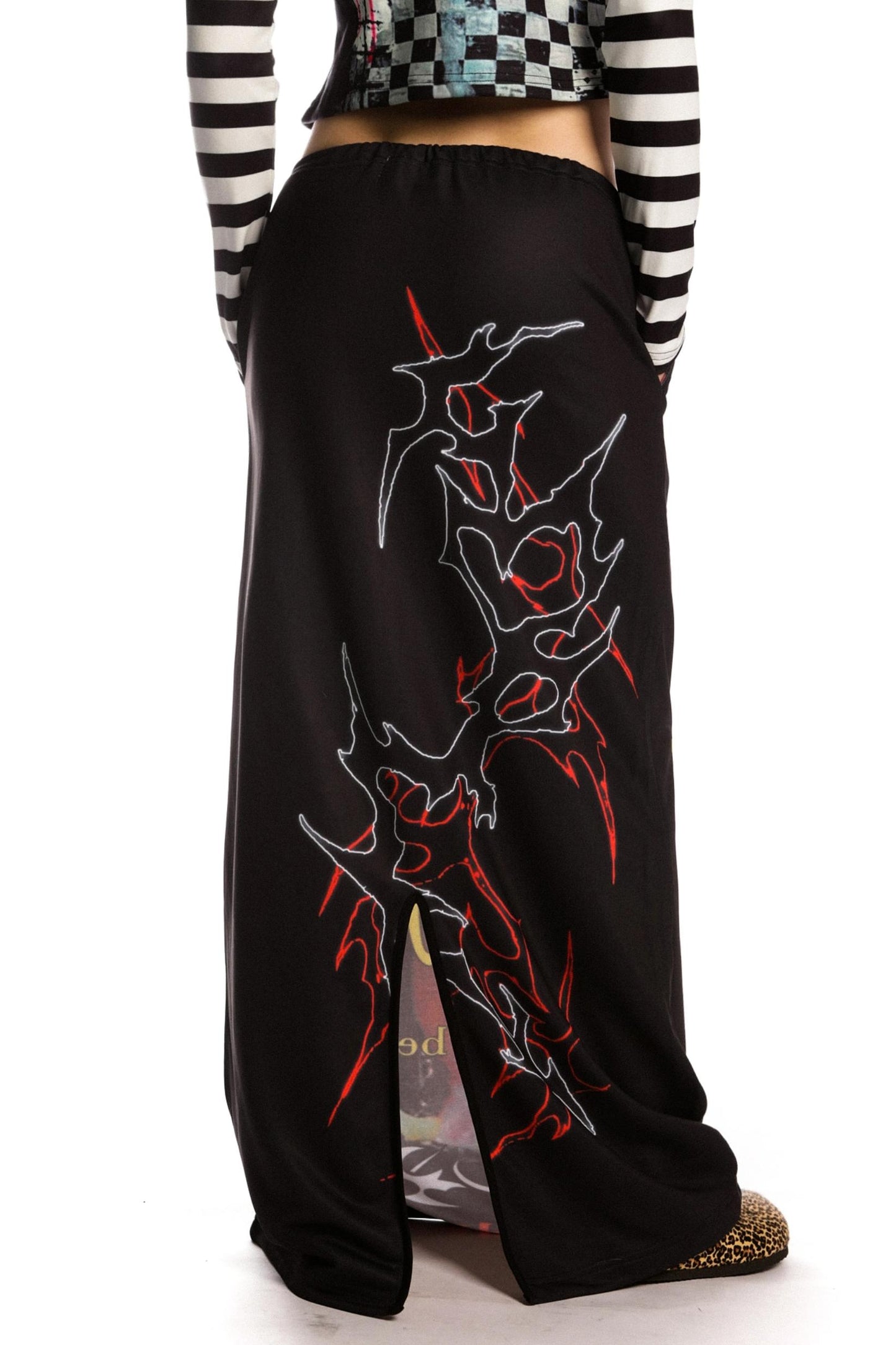 Punk Hot Girl Sweatshirt Skirt