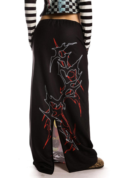 Punk Hot Girl Sweatshirt Skirt