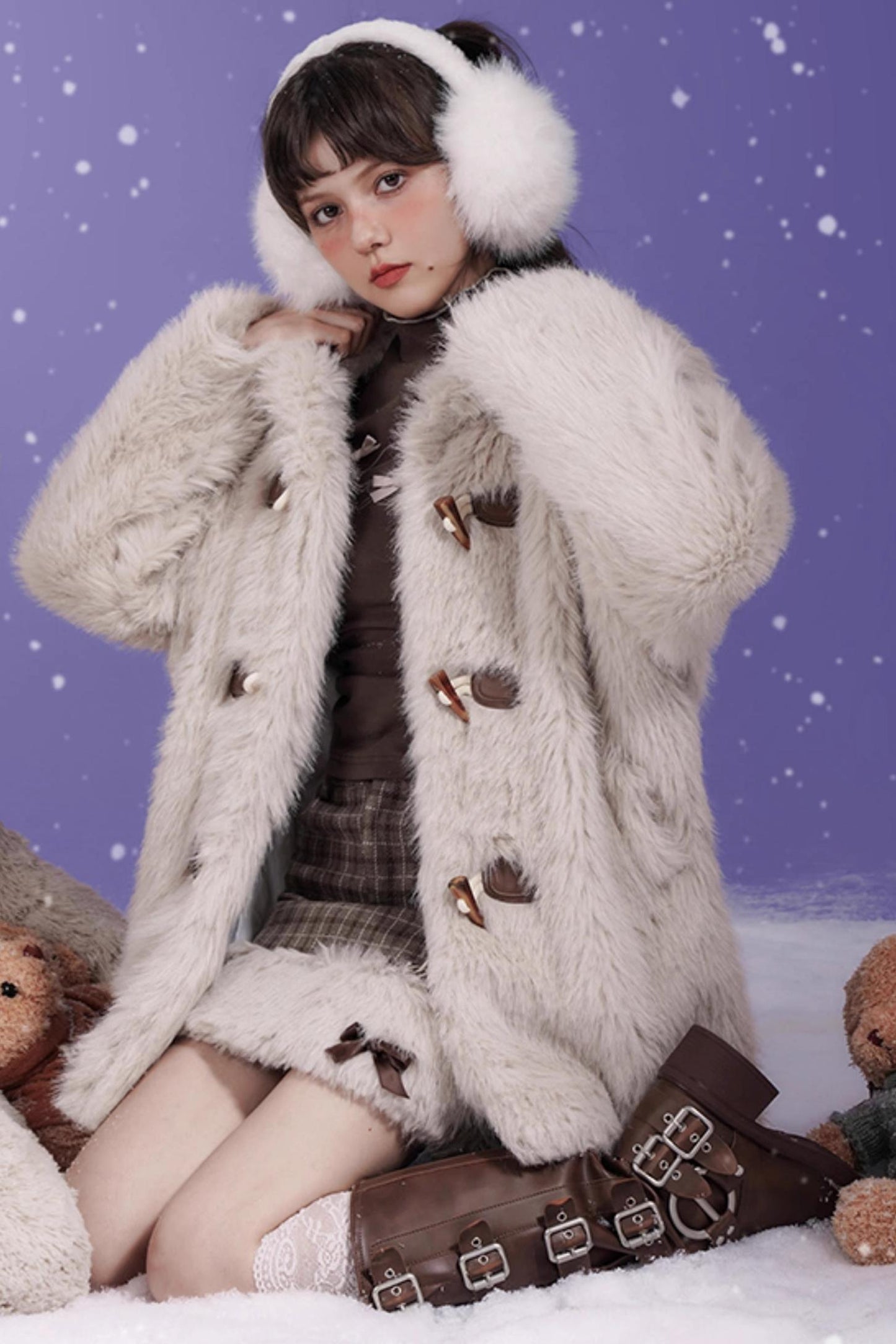 Little Bear Faux Fur Coat